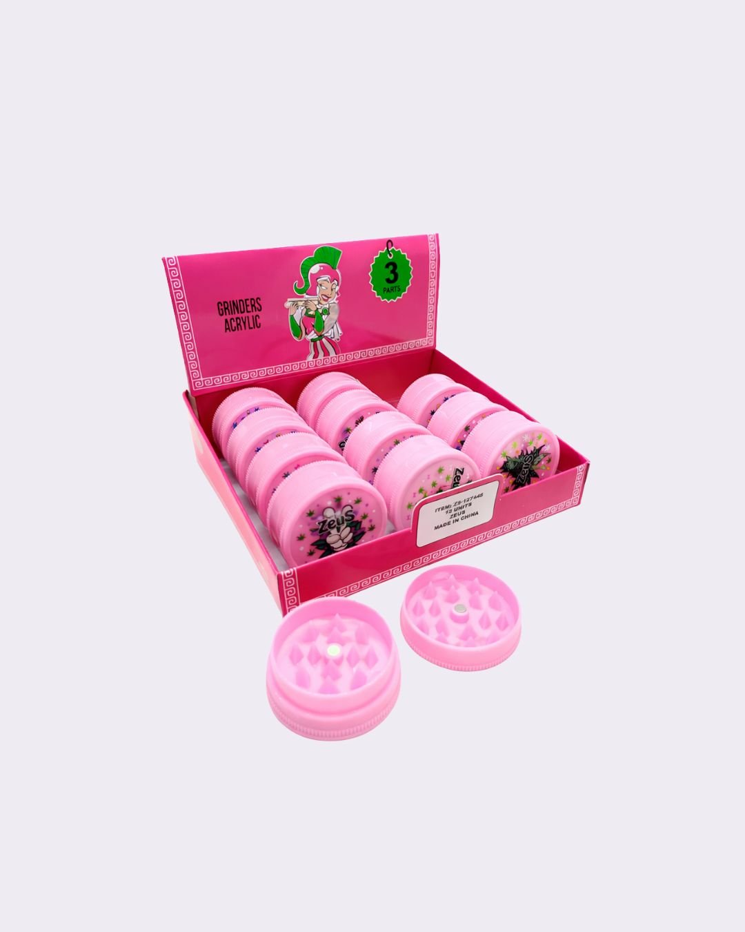 Picador Zeus Acrilico Rosa